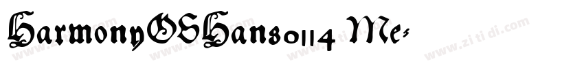 HarmonyOSHans0114 Me字体转换